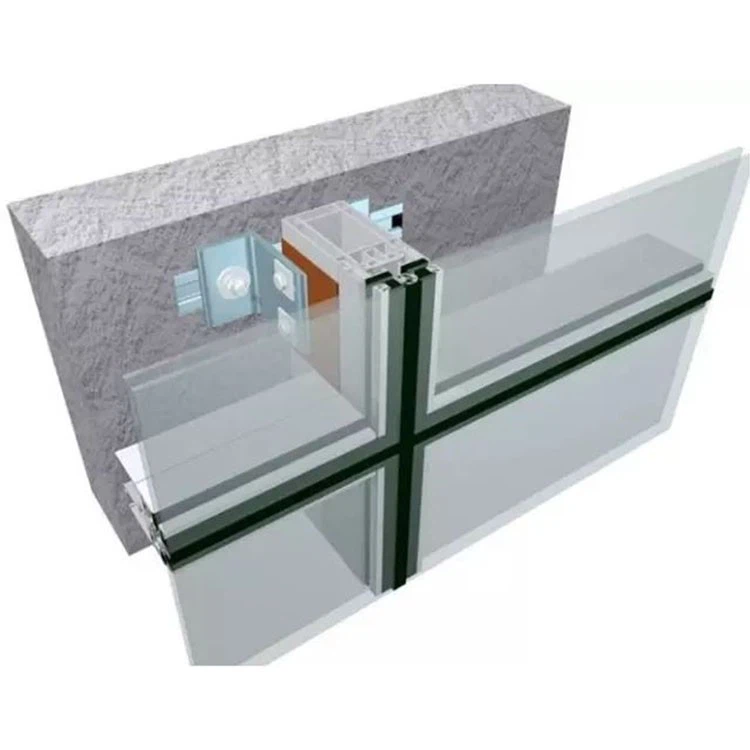 Frameless Glazed Curtain Wall 2
